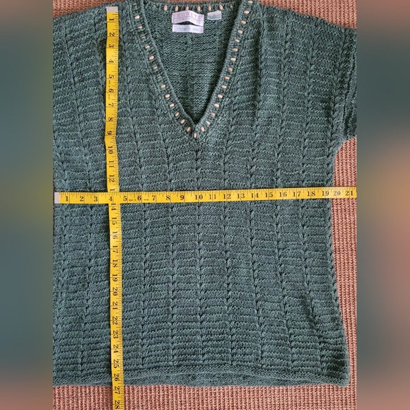 Segrets Sun Prints Women's Sweater Knitted by hand size S - Picture 4 of 7